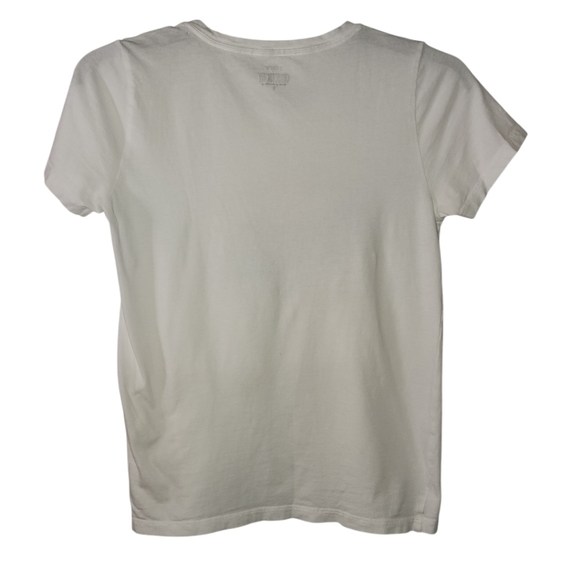 J. Crew Short Sleeve White Collector Tee Size Small - Picture 3 of 5
